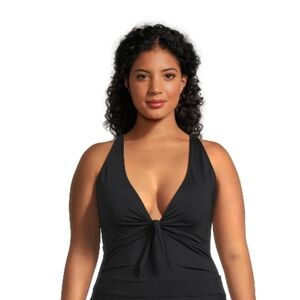 Catherine Malandrino Plus Size Halter Tankini Top. Size 3X